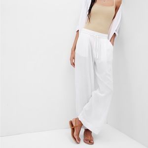 Airy wide-leg GAP linen Pants